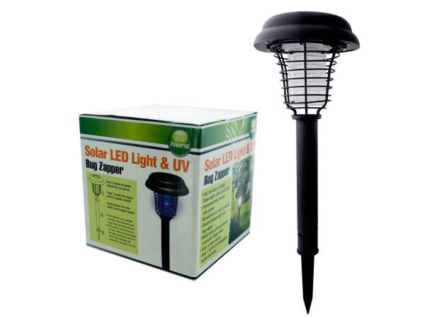 Solar LED Light & UV Bug Zapper