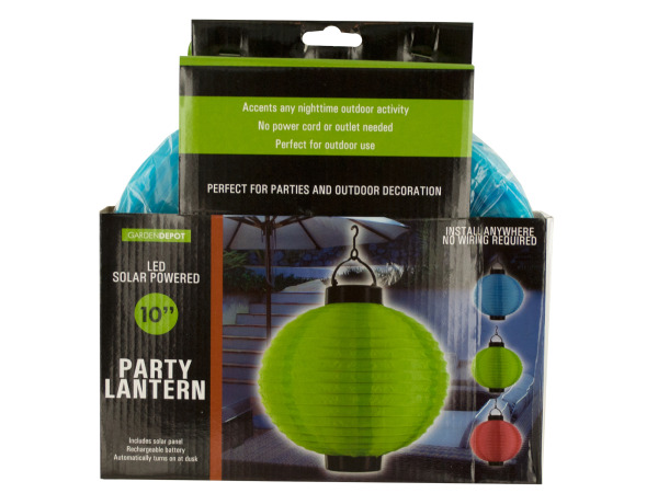 Solar Powered LED Party Lantern